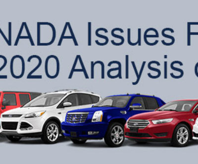NADA Issues First Quarter 2020 Analysis of Auto Sales